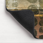 Tapis De Souris Droplets verts circulaires (Coin)