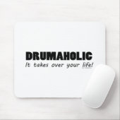Tapis De Souris Drumaholic (Avec souris)