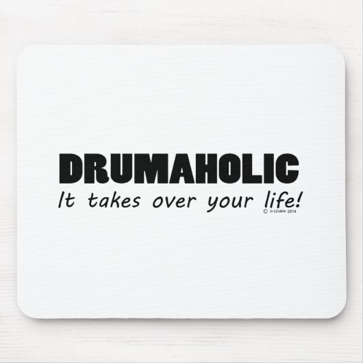 Tapis De Souris Drumaholic (Devant)