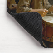 Tapis De Souris Drummer Boy with Baby Jesus in a Manger (Coin)