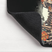 Tapis De Souris Dry Bones Come Alive Skeleton Floral Christian Hal (Coin)