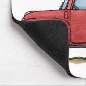 Tapis de souris du campeur rv de camion pick-up (Coin)