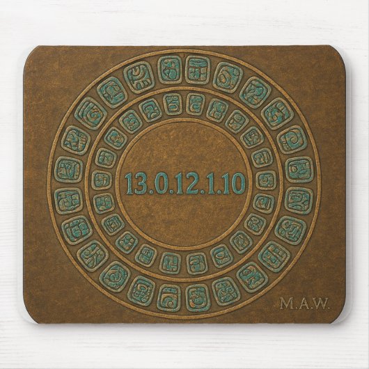 Tapis de souris du compte long maya 🖱️ (Devant)