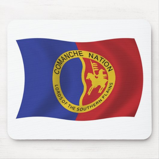 Tapis de souris du drapeau de la Nation Comanche (Devant)