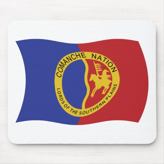 Tapis de souris du drapeau de la Nation Comanche (Devant)