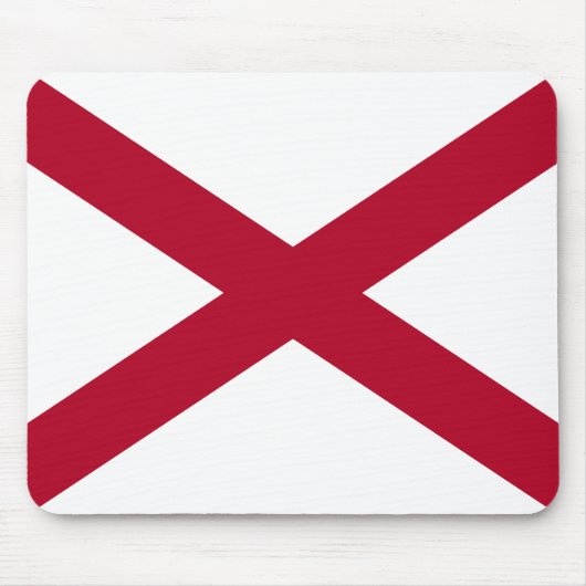 Tapis de souris du drapeau de l'Alabama (Devant)