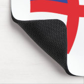Tapis de souris du drapeau de l'Église épiscopale (Coin)