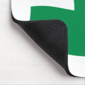 Tapis de souris du drapeau de l'espéranto (Coin)