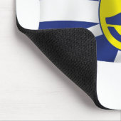 Tapis de souris du drapeau de l'île de Lord Howe (Coin)