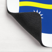 Tapis de souris du drapeau de Nauru (Coin)