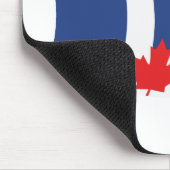 Tapis de souris du drapeau de Toronto (Coin)