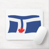 Tapis de souris du drapeau de Toronto (Avec souris)