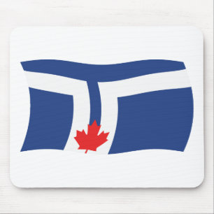 Tapis de souris du drapeau de Toronto