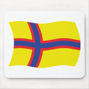 Tapis de souris du drapeau des Finnois d'Ingrie