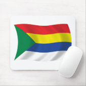 Tapis de souris du drapeau druze (Avec souris)