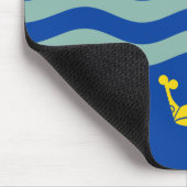 Tapis de souris du drapeau du Cambridgeshire (Coin)