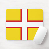 Tapis de souris du drapeau du Dorset (Avec souris)