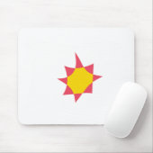 Tapis de souris du drapeau du novial (Avec souris)