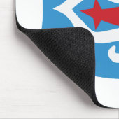 Tapis de souris du drapeau du peuple Aïnou (Coin)