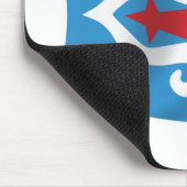 Tapis de souris du drapeau du peuple Aïnou (Coin)