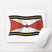 Tapis de souris du drapeau du peuple Akha (Avec souris)