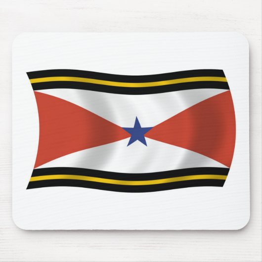 Tapis de souris du drapeau du peuple Akha (Devant)