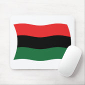 Tapis de souris du drapeau panafricain (UNIA) (Avec souris)