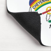 Tapis de souris du drapeau sioux de la rivière Che (Coin)