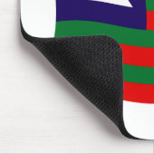 Tapis de souris du drapeau tribal Bubi (Coin)