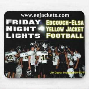 Tapis de souris du football d'Edcouch-Elsa