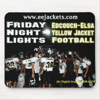 Tapis de souris du football d'Edcouch-Elsa