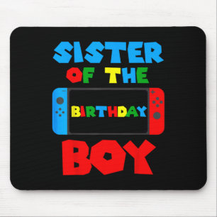 Tapis De Souris Du Jeu Vidéo Correspondant Garçon Anniversaire Ann