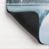 Tapis de souris du lac de montagne Chill (Coin)