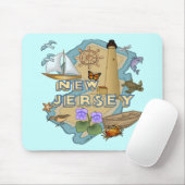 tapis de souris du New Jersey (Avec souris)