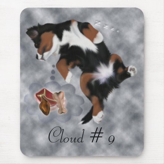 Tapis de souris du nuage 9 de MadDog (Devant)