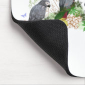 Tapis de souris du parti Gray Parrot (Coin)