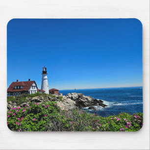 Tapis de souris du phare de Nouvelle-Angleterre