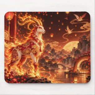 Tapis de souris du zodiaque chinois Année de la Ch