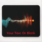 Tapis De Souris Dualité de la vague de particules (Devant)