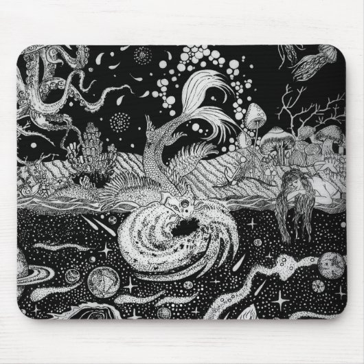 Tapis De Souris Dualité de l'abîme (Devant)