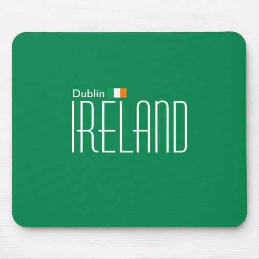 Tapis De Souris Dublin, Irlande Mousepad (Devant)