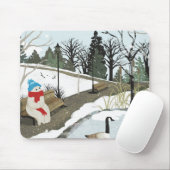 Tapis De Souris Duck Pond - Winter (Avec souris)