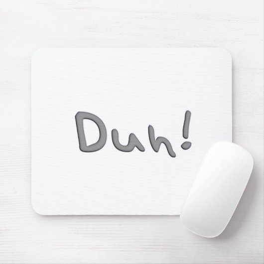 Tapis De Souris Duh (Avec souris)