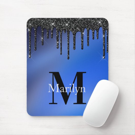 TAPIS DE SOURIS DUKE BLUE ET PARTIES SCINTILLANT (Avec souris)