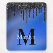 TAPIS DE SOURIS DUKE BLUE ET PARTIES SCINTILLANT (Devant)