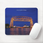 Tapis De Souris Duluth Aerial Lift Bridge & John G. Munson (Avec souris)