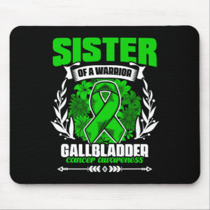 Tapis De Souris D'un guerrier - Cancer des voies biliaires Cancer
