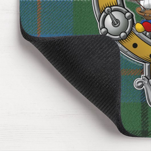 Tapis De Souris Duncan Tartan & Badge (Coin)