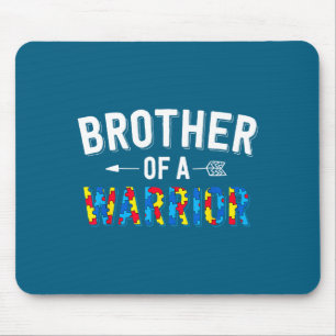 Tapis De Souris D'une famille de frère guerrier Bro World