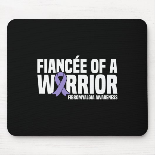 Tapis De Souris D'Une Fibromyalgie Guerrière (Devant)